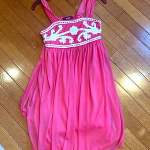 Girls Coral Dress